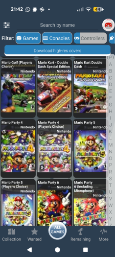 Bei einmal freigeschalteten Systemen kann man in Ruhe in der kompletten Datenbank stöbern und so einen Überblick darüber erhalten, was einem noch fehlt. (Retro Game Collector / Screenshot: Medienagentur Plassma)